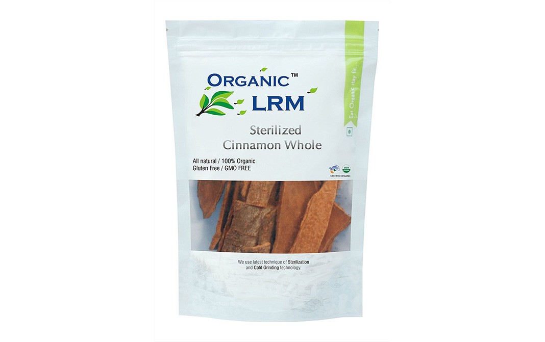 Organic LRM Sterilized Cinnamon Whole    Pack  100 grams